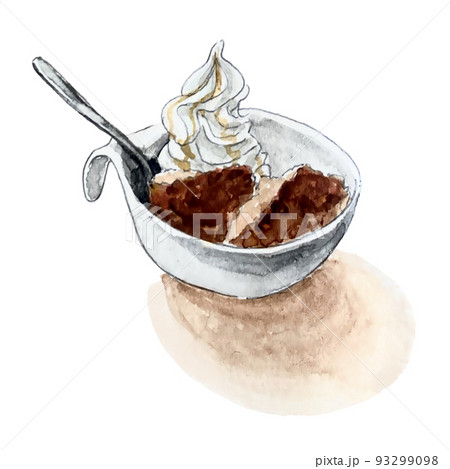 シフォンケーキのイラスト素材集 ピクスタ