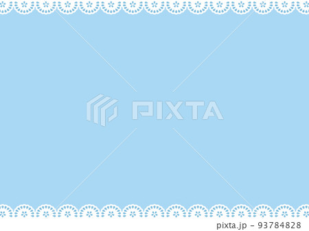 レース模様のイラスト素材