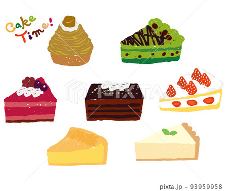 いちごタルトのイラスト素材