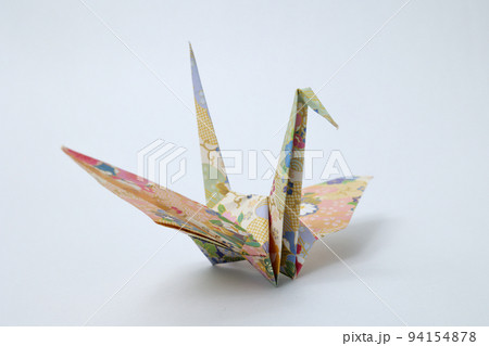 和柄おりがみの写真素材