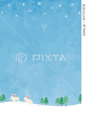 うさぎ かわいい 横顔 ウサギのイラスト素材