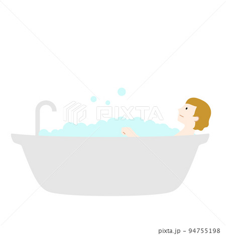 バスタイムのイラスト素材