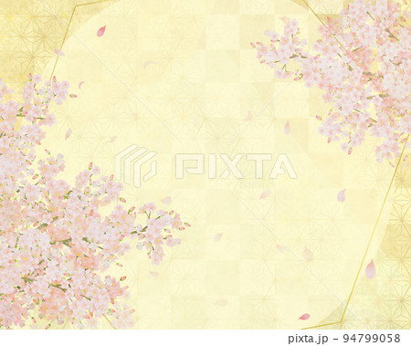 桜の木の原画イラスト 冬イラスト