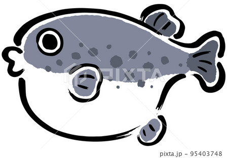 ふぐのイラスト素材