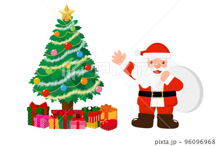 クリスマス サンタクロース クリスマスツリー プレゼントの