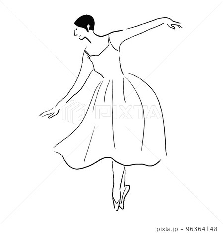 バレエのイラスト素材集 ピクスタ