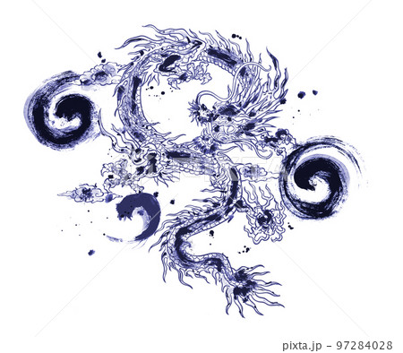 水墨 龍のイラスト素材 - PIXTA 水墨 龍のイラスト素材 - PIXTA