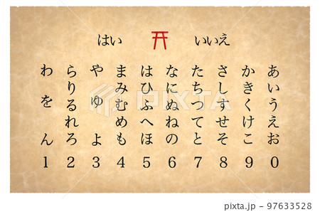 こっくりさんの写真素材 - PIXTA