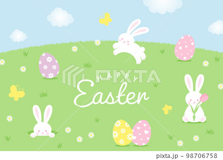 イースターバニーのイラスト素材 - PIXTA