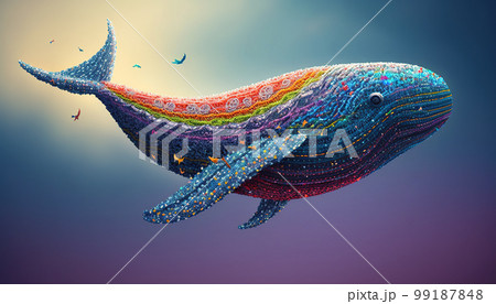 尾 クジラ しっぽ 尻尾のイラスト素材 - PIXTA