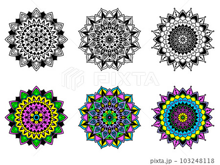 タイ 模様 パターン タイ伝統模様のイラスト素材 - PIXTA