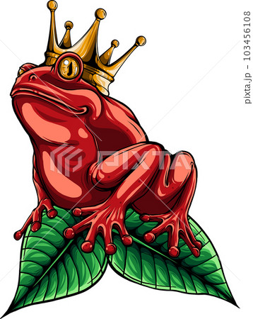 Realistic frog illustration - Stock Illustration [77674288] - PIXTA