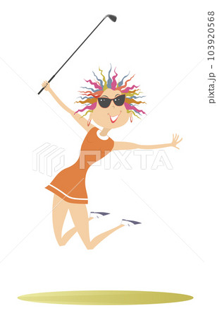 Golf golf club - Stock Illustration [65639734] - PIXTA