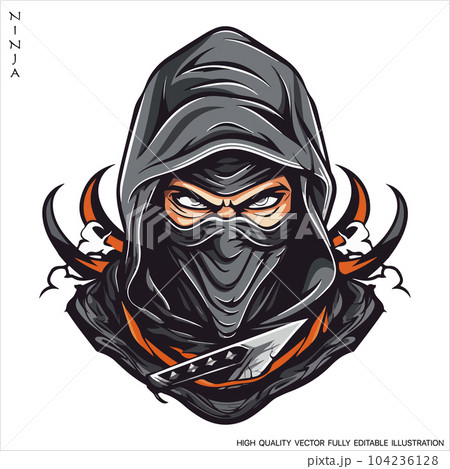 Illustration vector graphic of Cartoon Ninja Flying. Perfect for ico, logo,  sticker, tattoo 16700839 Vector Art at Vecteezy