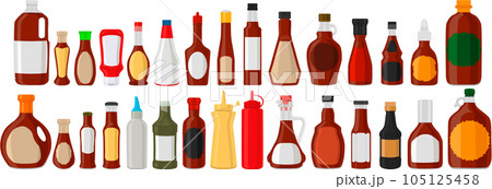 805 Small Sauce Plastic Container Isolated Images, Stock Photos