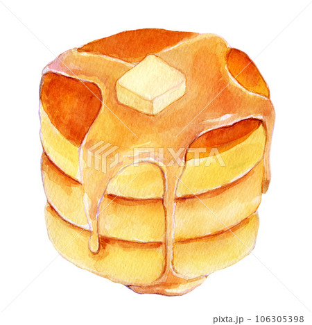 パンケーキ・ホットケーキの画像素材(68