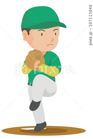 Short-sleeved baseball shirt / T-shirt template - Stock Illustration  [70016363] - PIXTA