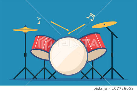 drum musical instruments stock vector illustration 510436 Vector