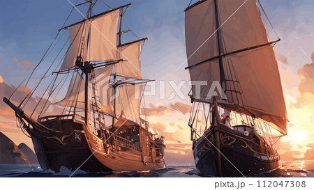 洋書: Ship, Sea & Sky 帆船 Marine art