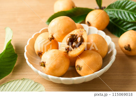 種 種子 枇杷 びわの写真素材 - PIXTA