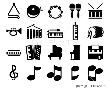 楽器 モノクロ 太鼓 和太鼓のイラスト素材 - PIXTA