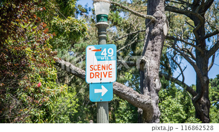 道路標識 交通標識 看板 サンフランシスコの写真素材 - PIXTA