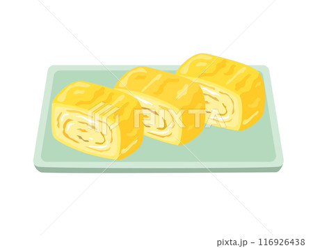 玉子焼きのイラスト素材 - PIXTA