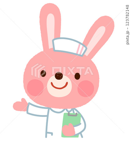 うさぎ 看護師 ナースのイラスト素材 - PIXTA