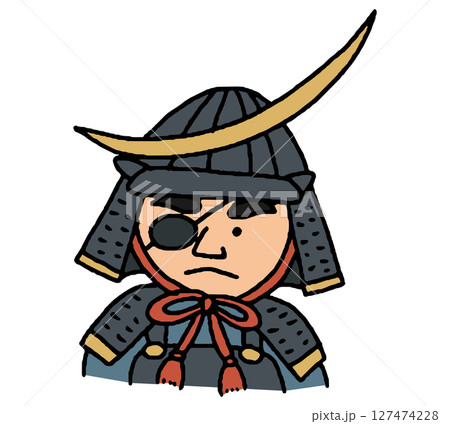 武士（侍）全9枚　【亀岡家家臣団】　オリジナルイラスト　戦国武将　似顔絵 武士（侍）全9枚 【亀岡家家臣団】 オリジナルイラスト 戦国武将