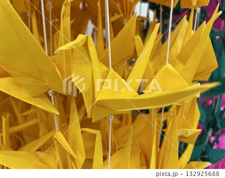 千羽鶴 願いの写真素材 - PIXTA