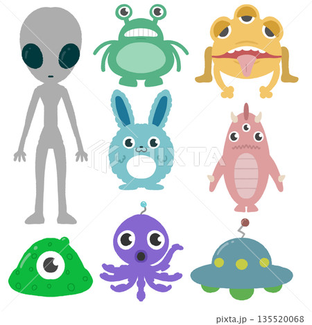 宇宙人・エイリアンのイラスト素材(51,157点以上の高品質なイラスト