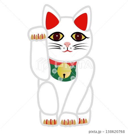 福猫のイラスト素材 - PIXTA