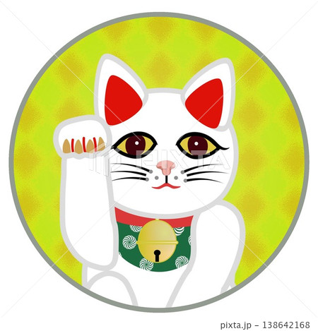 福猫のイラスト素材 - PIXTA