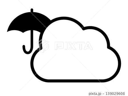 曇りのち雨のイラスト素材 - PIXTA