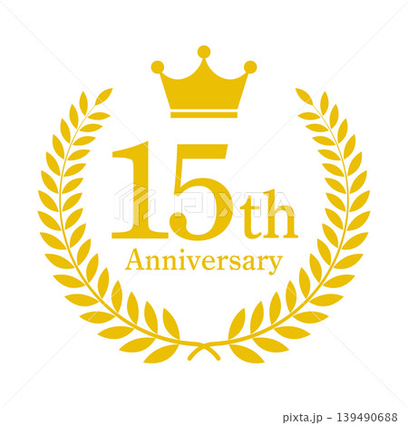 15周年記念のイラスト素材 - PIXTA