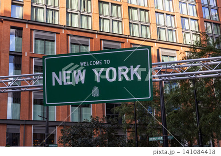 標識 ニューヨーク new york 道路標識の写真素材 - PIXTA